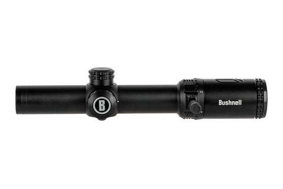 The Bushnell AR scope 1-8x24mm is machined from aluminum